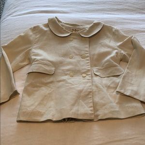 Linen spring coat